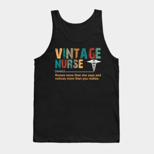 Vintage Nurse Tank Top